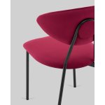 Стул обеденный Квинси велюр винный