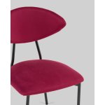 Стул обеденный Квинси велюр винный