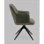 Стул обеденный Naya зеленый экокожа букле