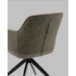 Стул обеденный Naya зеленый экокожа букле