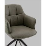 Стул обеденный Naya зеленый экокожа букле