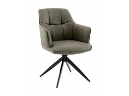 Стул обеденный Naya зеленый экокожа букле