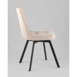 Стул Pleid вращающийся кремовый