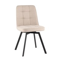 Стул Pleid вращающийся кремовый