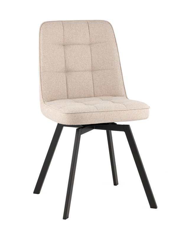 Стул Pleid вращающийся кремовый