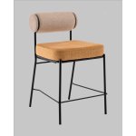Стул полубарный Ponpoun бежевый терракотовый
