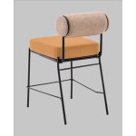 Стул полубарный Ponpoun бежевый терракотовый