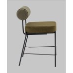 Стул полубарный Ponpoun зелёный