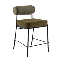 Стул полубарный Ponpoun зелёный