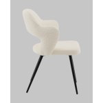 Стул Роккиана букле молочный Стул Роккиана букле молочный