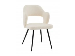 Стул Роккиана букле молочный