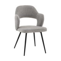 Стул Роккиана букле светло-серый