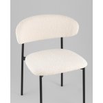 Стул Sevyn букле молочный