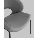 Стул Вивьен экокожа серый