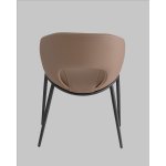 Стул Вивьен иск.кожа светло-коричневый