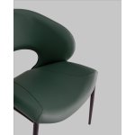 Стул Вивьен иск.кожа зеленый