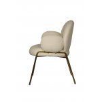 Стул обеденный Клауд TW-1137-А, молочный