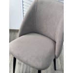 Стул ПЬЕР Marseille-16 Капучино, велюр / Черный каркас M-City