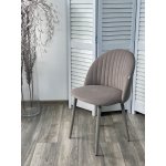 Стул БАРИ Marseille-16 Капучино, велюр / ЛАТТЕ каркас M-City