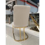 Стул обеденный Пресли DX-2055-1, 42х44х92, бежевый, золото