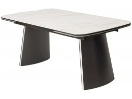 Стол VALDEMAR 180 KL-99 итальянская керамика, стекло/ каркас темно-серый/Kl-99, ®DISAUR