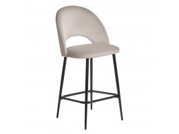 Стул полубарный Leo латте