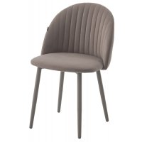 Стул БАРИ Marseille-16 Капучино, велюр / ЛАТТЕ каркас M-City