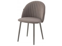Стул БАРИ Marseille-16 Капучино, велюр / ЛАТТЕ каркас M-City