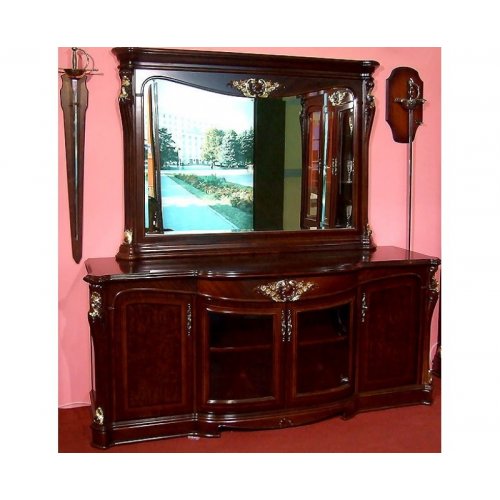 Карпентер 223 Зеркало к комоду со стеклянным фасадом (буфету) Карпентер 223 Зеркало к комоду со стеклянным фасадом (буфету)