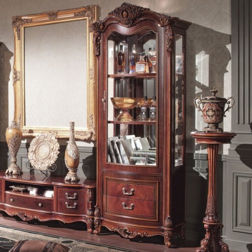 ALEKSANDRIA (АЛЕКСАНДРИЯ) Витрина 1-дверная правая ALEKSANDRIA (АЛЕКСАНДРИЯ) Витрина 1-дверная правая