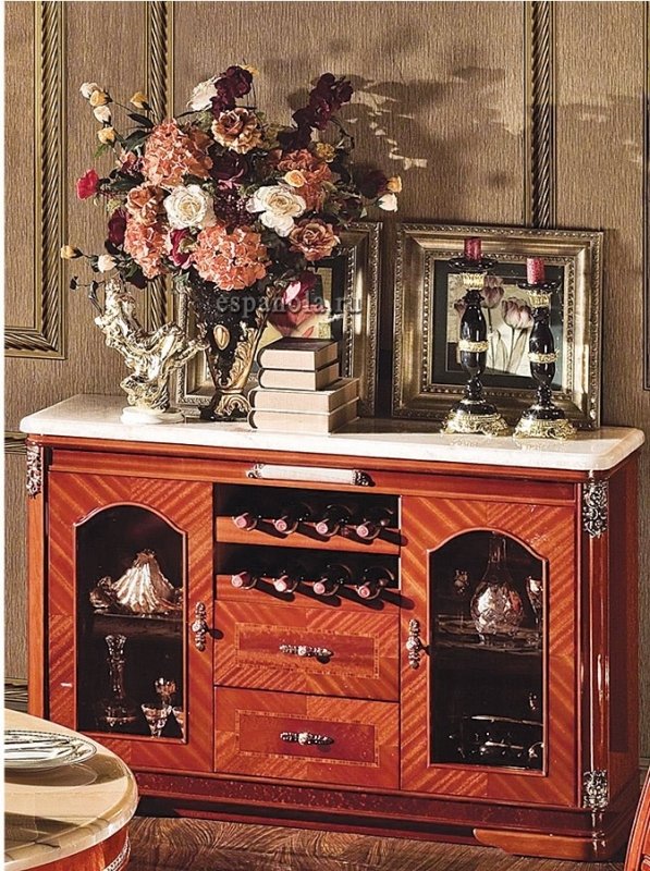 ДЖИАДА Комод 140 с мрамором