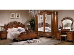 АЛЛЕГРО 6Д1 спальня с 6-ти дверным шкафом