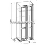 SHERLOСK (ШЕРЛОК) Шкаф для одежды  12