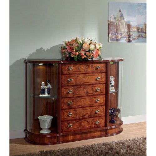 ДАНА 720 Комод 2-х дверный с 6 ящиками ДАНА 720 Комод 2-х дверный с 6 ящиками