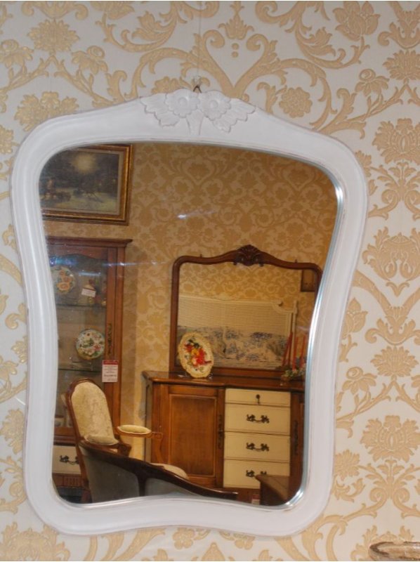 ПРОВАНС Зеркало с рамой (белый)