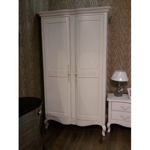 ПРОВАНС Шкаф 2-х дверный (белый) ПРОВАНС Шкаф 2-х дверный (белый)