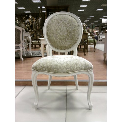 DF879 (DD) Стул 590*630*995 (массив, цвет белый, ткань В-64) DF879 (DD) Стул 590*630*995 (массив, цвет белый, ткань В-64)