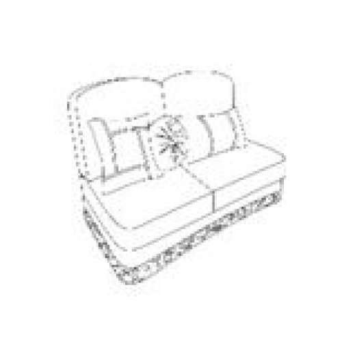 Мелия Люкс Диванная секция без механизма Мелия Люкс Диванная секция без механизма