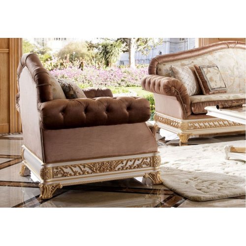 МОНАРХ Е62 Кресло (white gold, ткань YB62-21/R9004-20 ) МОНАРХ Е62 Кресло (white gold, ткань YB62-21/R9004-20 )